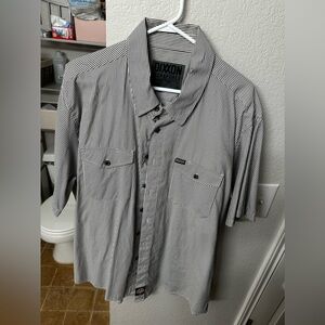 3x Pinstripe Dixxon work shirt